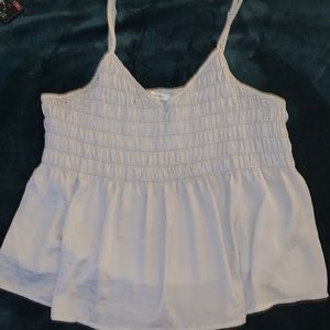 American Eagle spaghetti strap elegant pale grey